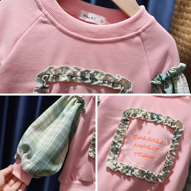 nvxiot Autumn Children Clothing Baby Tops Bottoming Shirt Long Sleeve Pullovers Sweatshirt Fall Clothes for Toddler Girls Ropa De Bebe