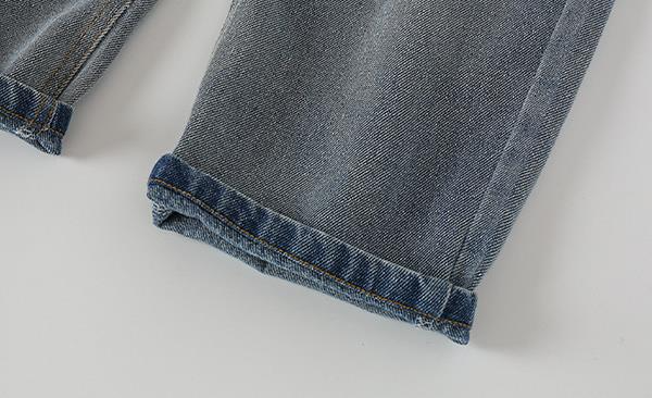nvxiot Teenage Girls Jeans New Spring Kids Pants Fashion Loose School Trousers Autumn Fashion Jeans Children Pants 12 13 14 Years