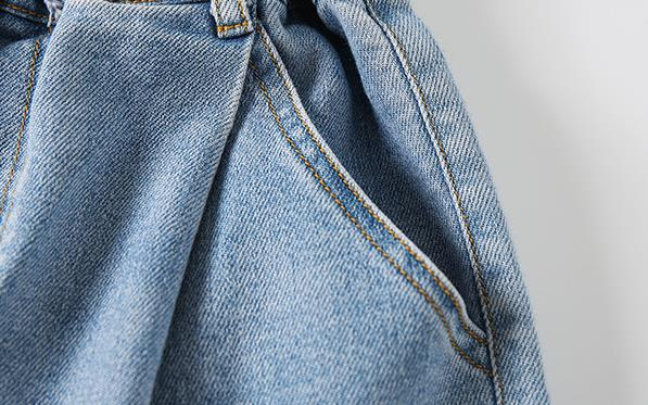 nvxiot Teenage Girls Jeans New Spring Kids Pants Fashion Loose School Trousers Autumn Fashion Jeans Children Pants 12 13 14 Years