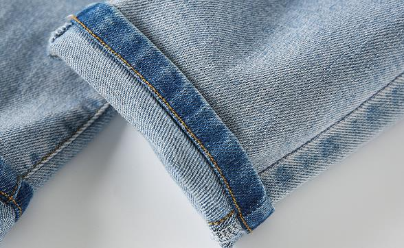 nvxiot Teenage Girls Jeans New Spring Kids Pants Fashion Loose School Trousers Autumn Fashion Jeans Children Pants 12 13 14 Years