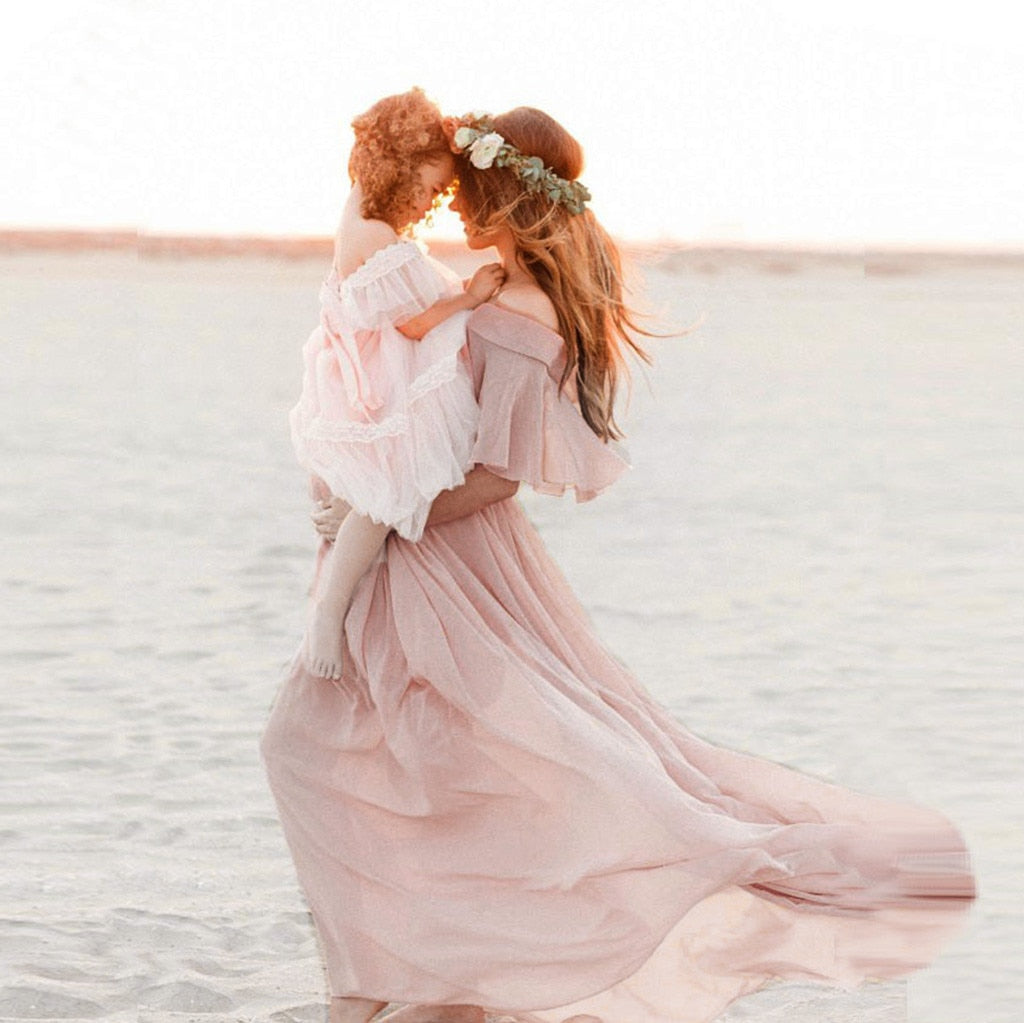 nvxiot Maternity Dresses For Photo Shoot Chiffon Pregnancy Dress Photography Props Maxi Gown Dresses For Pregnant Women Clothes New