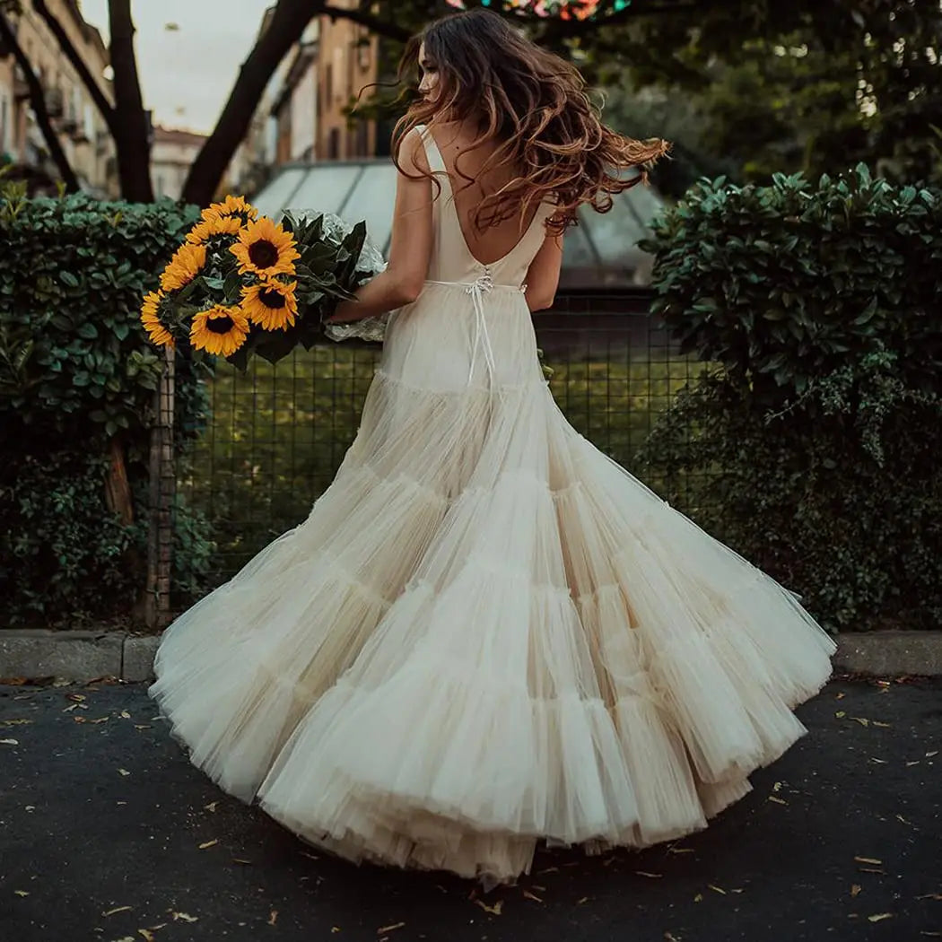 nvxiot - Sexy Pregnant Women Photoshoot Robe Bridal Shawl Maternity Photo Dress Open Back Concelled Zipper Buttons Fluffy Fotografie Gown