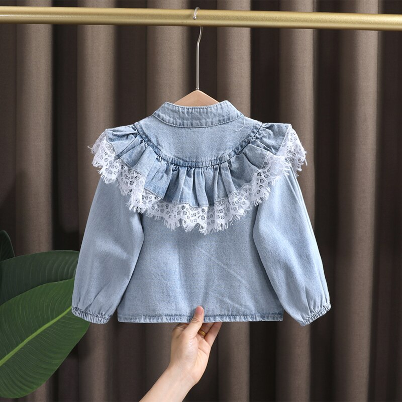 nvxiot Spring Baby Girls' Clothes kids outfit sets Denim Jacket + Jeans Suits for toddler girls clothing baby Fashion Design sets