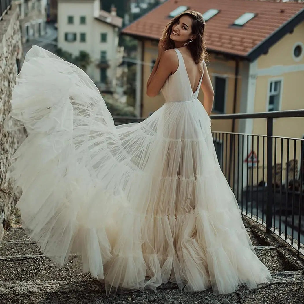 nvxiot - Sexy Pregnant Women Photoshoot Robe Bridal Shawl Maternity Photo Dress Open Back Concelled Zipper Buttons Fluffy Fotografie Gown