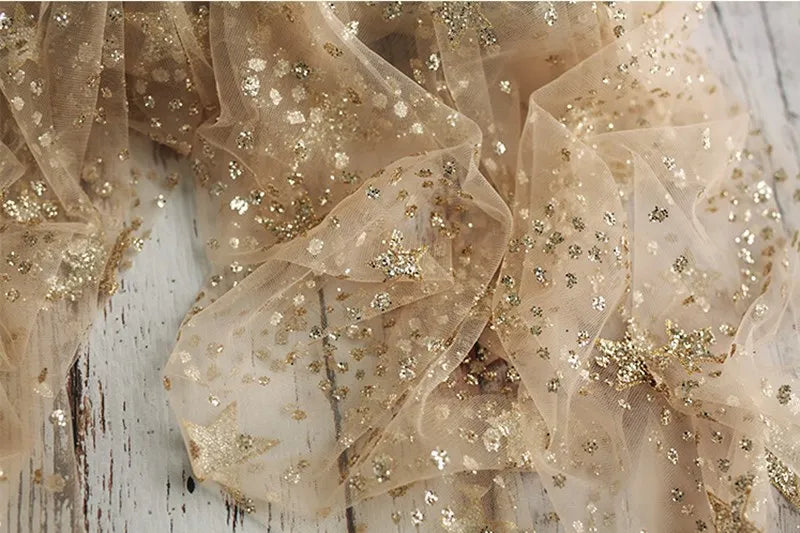 nvxiot - Tulle Bronzing Sexy Maternity Photography Dresses For Baby Showers Pregnancy Maxi Gown Long Pregnant Women Wrap Photo Shoot Prop