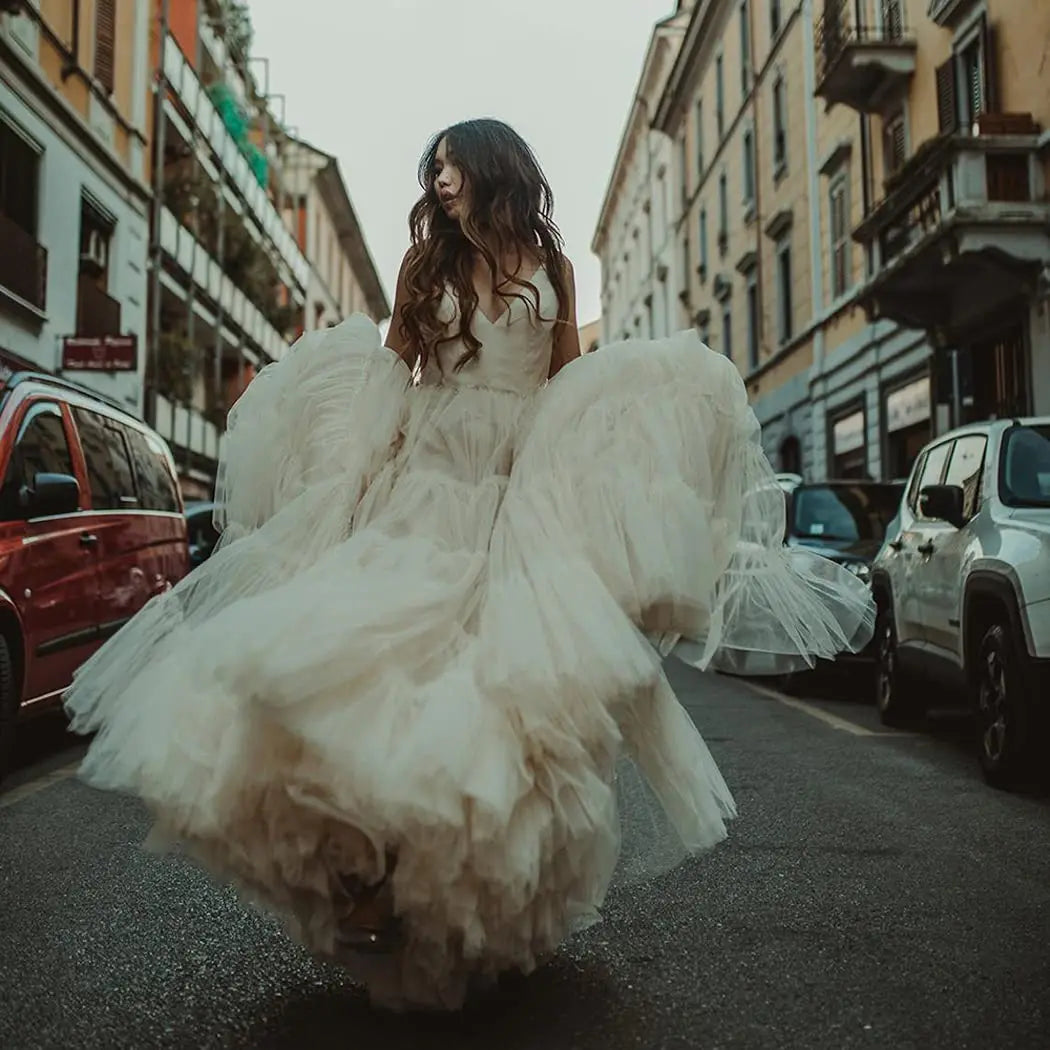 nvxiot - Sexy Pregnant Women Photoshoot Robe Bridal Shawl Maternity Photo Dress Open Back Concelled Zipper Buttons Fluffy Fotografie Gown