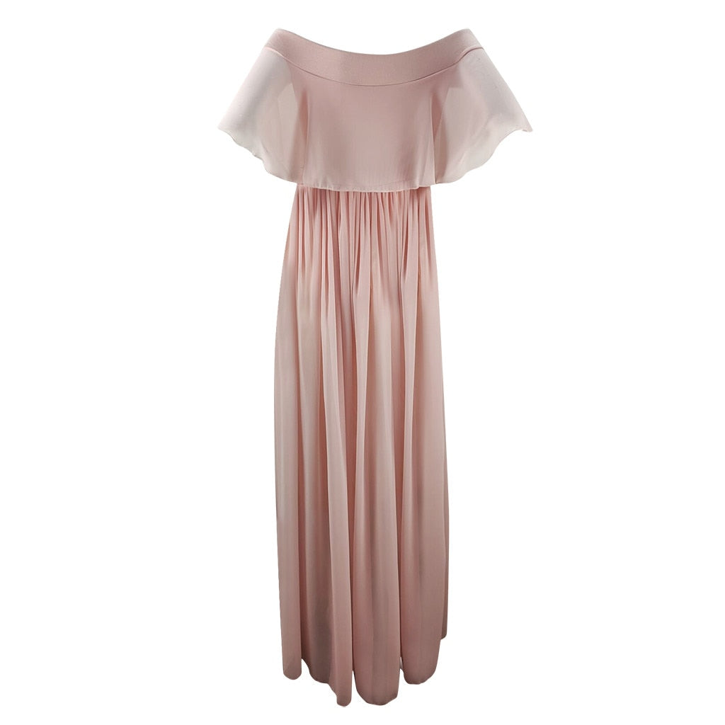 nvxiot Maternity Dresses For Photo Shoot Chiffon Pregnancy Dress Photography Props Maxi Gown Dresses For Pregnant Women Clothes New