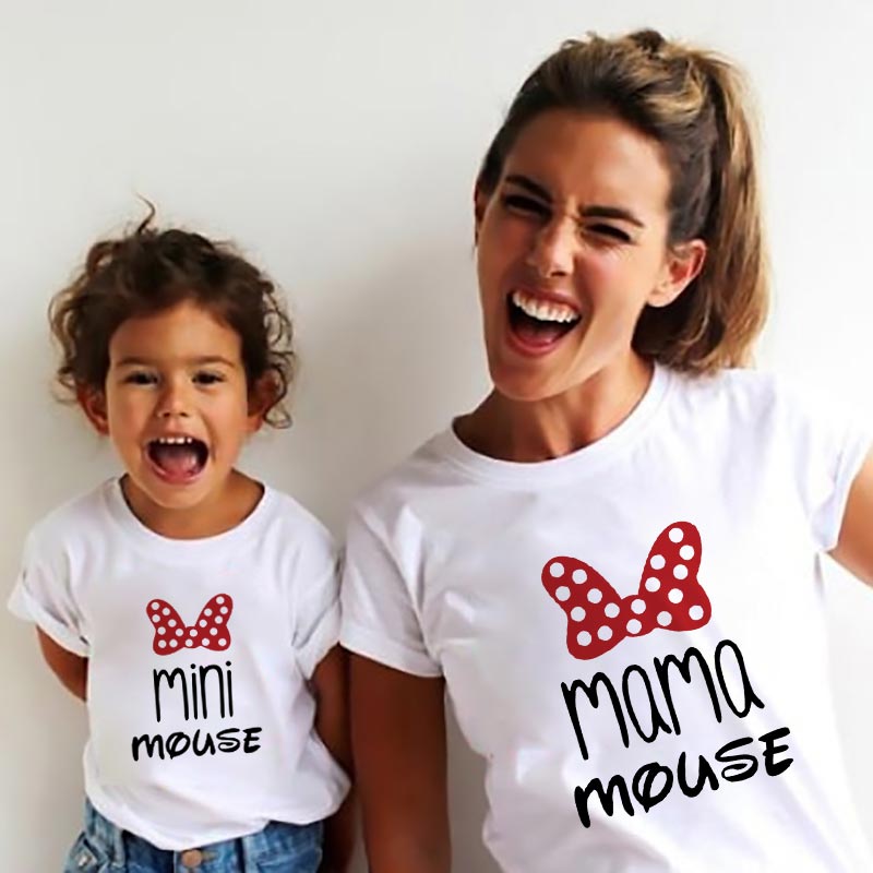 nvxiot Autumn Mother Daughter Matching Sweaters Family Set Butterfly Mom Mum Baby Mommy and Me Clothes Women Girls Cotton Sweatshirts