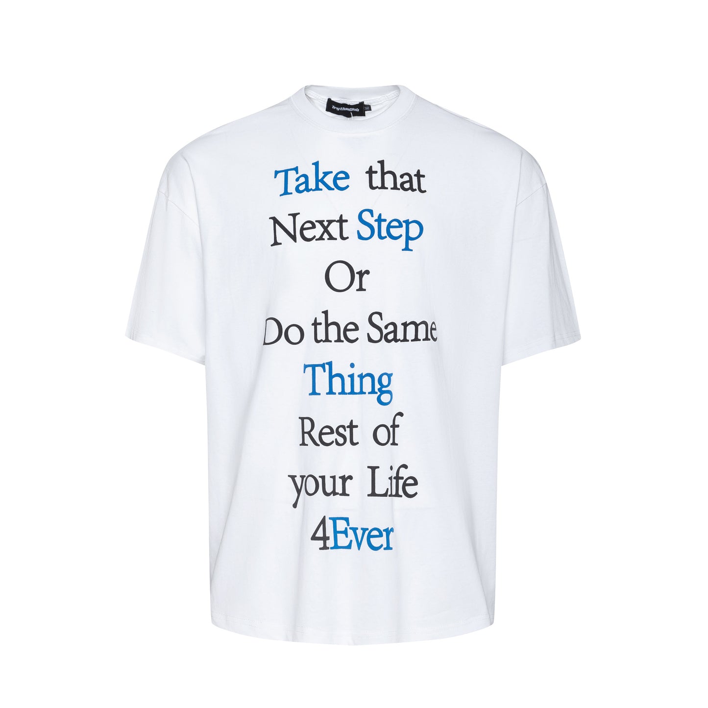 27184 2025n Street 2025 Summer Vintage Letter Map High Sense Small Neck Design Men's Loose Short Sleeve T-Shirt