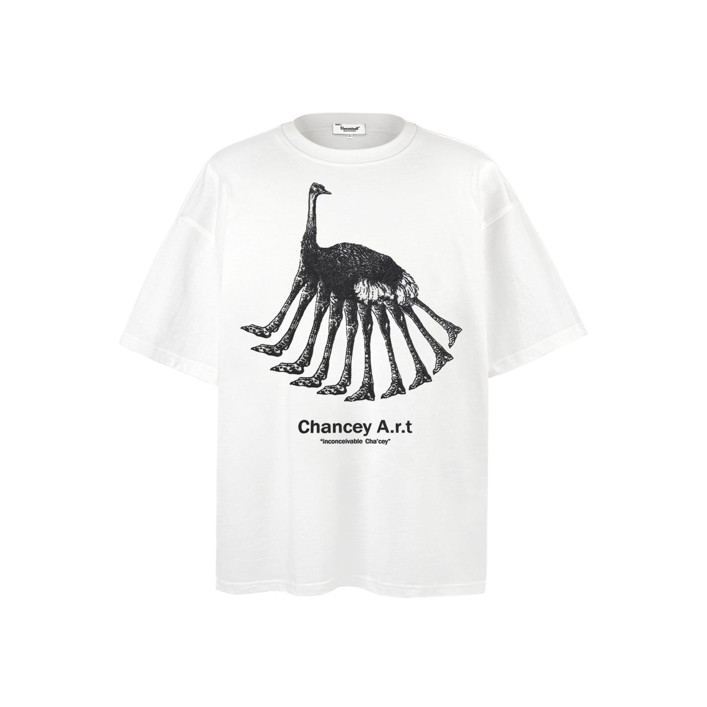 9645 2025n 2025 Summer Neutral High Sense Creative Art Retro Design Men's High Sense Short Sleeve T-Shirt