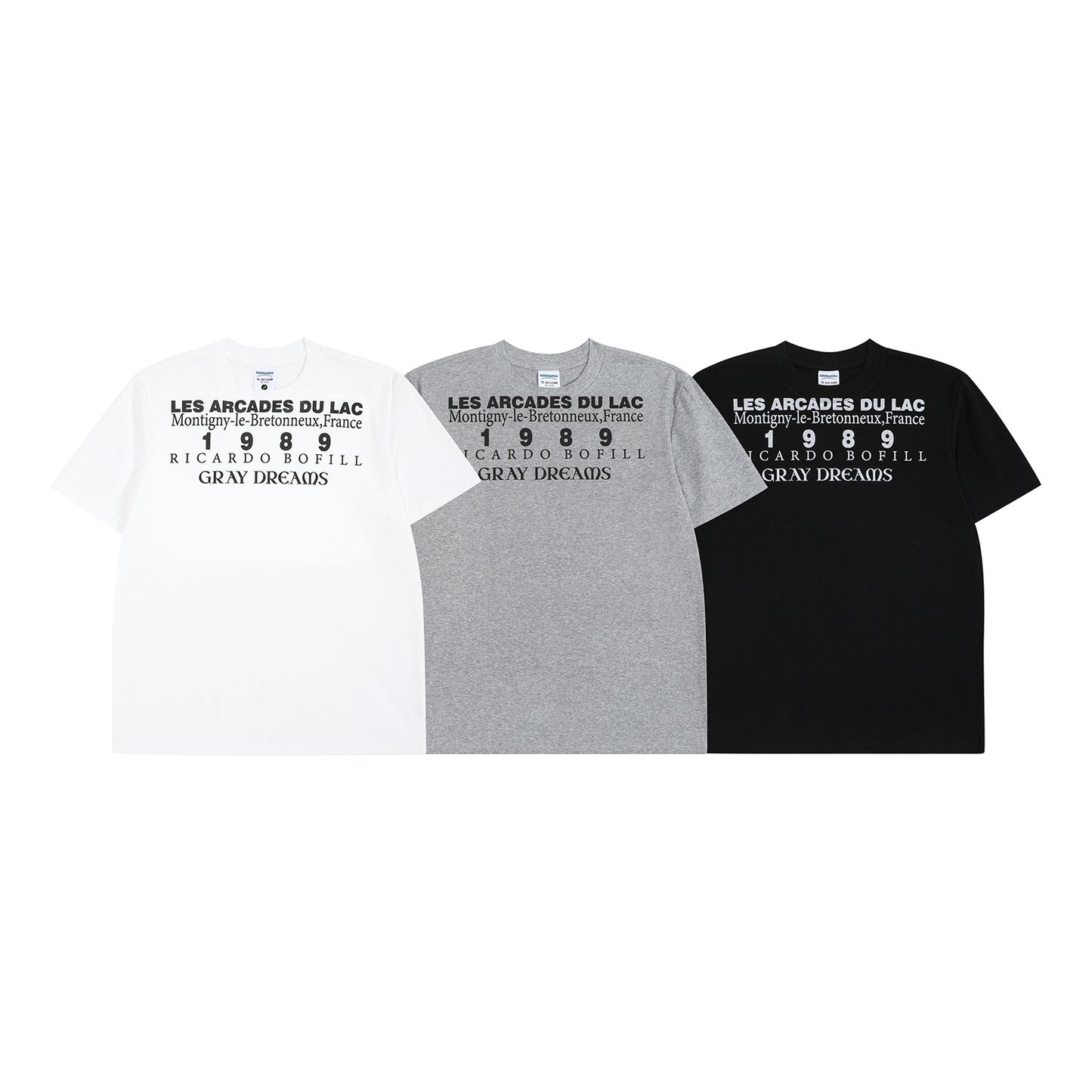 R9206 2025n 2025 summer neutral Solona small board type high-end niche brand design men's short-sleeved T-shirt