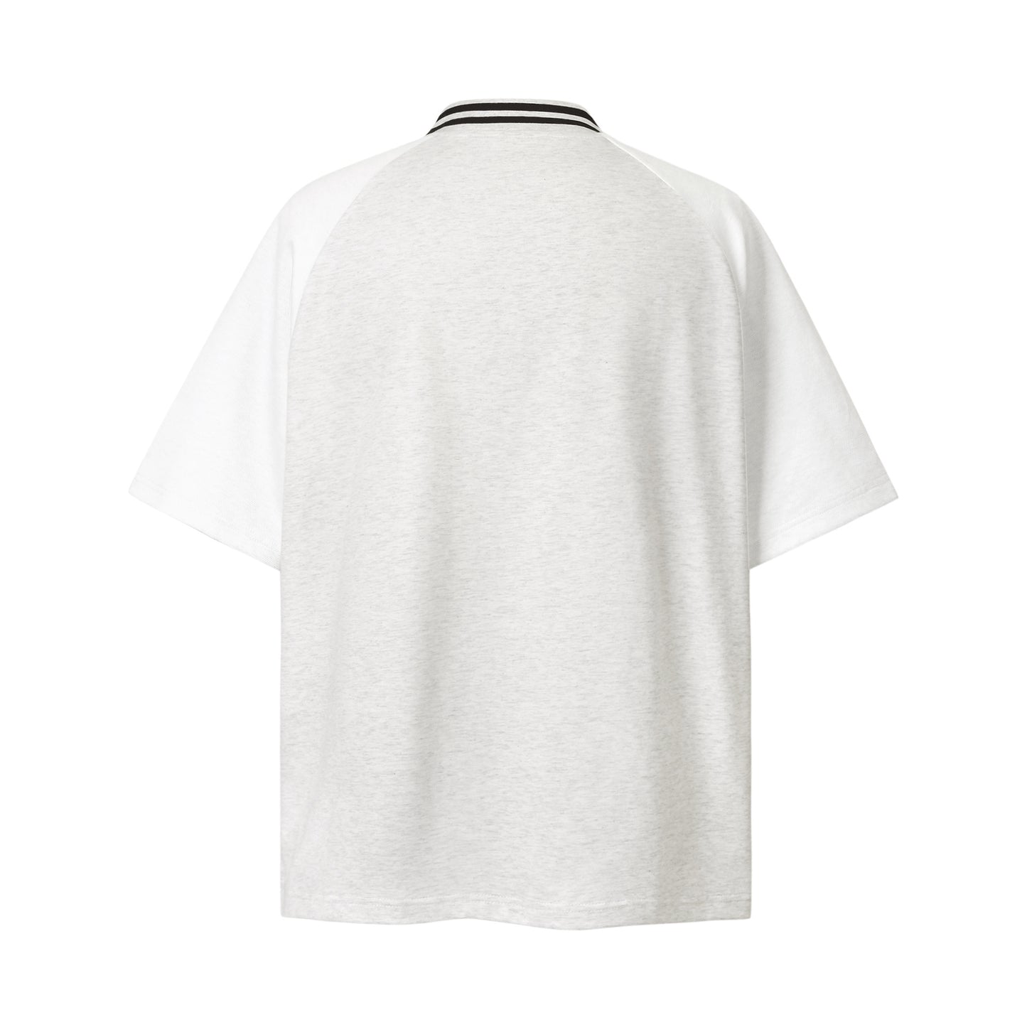 9501 2025n street 2025 summer logo splicing design men's loose high-end quick-drying noodles short-sleeved T-shirt