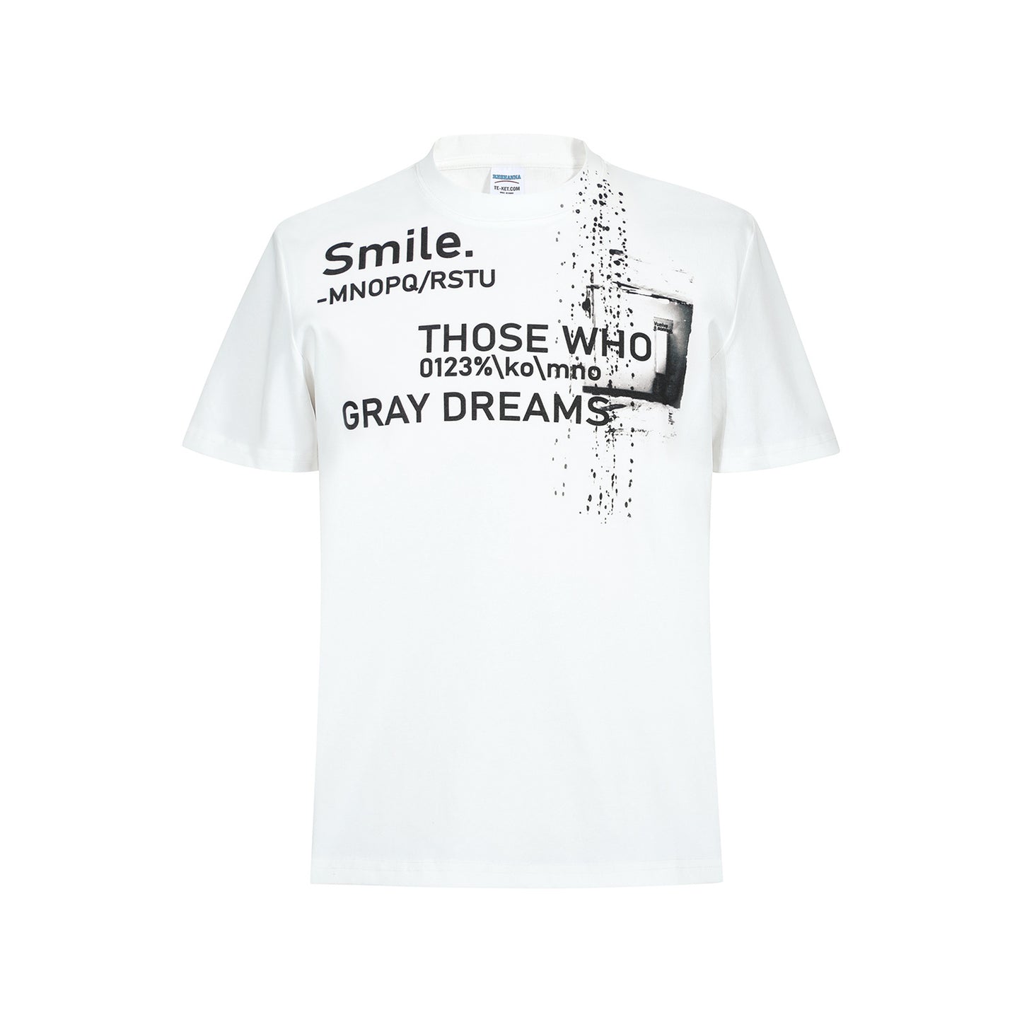 R9221 2025n 2025 summer neutral Solona small plate high-end niche brand design men's short-sleeved T-shirt