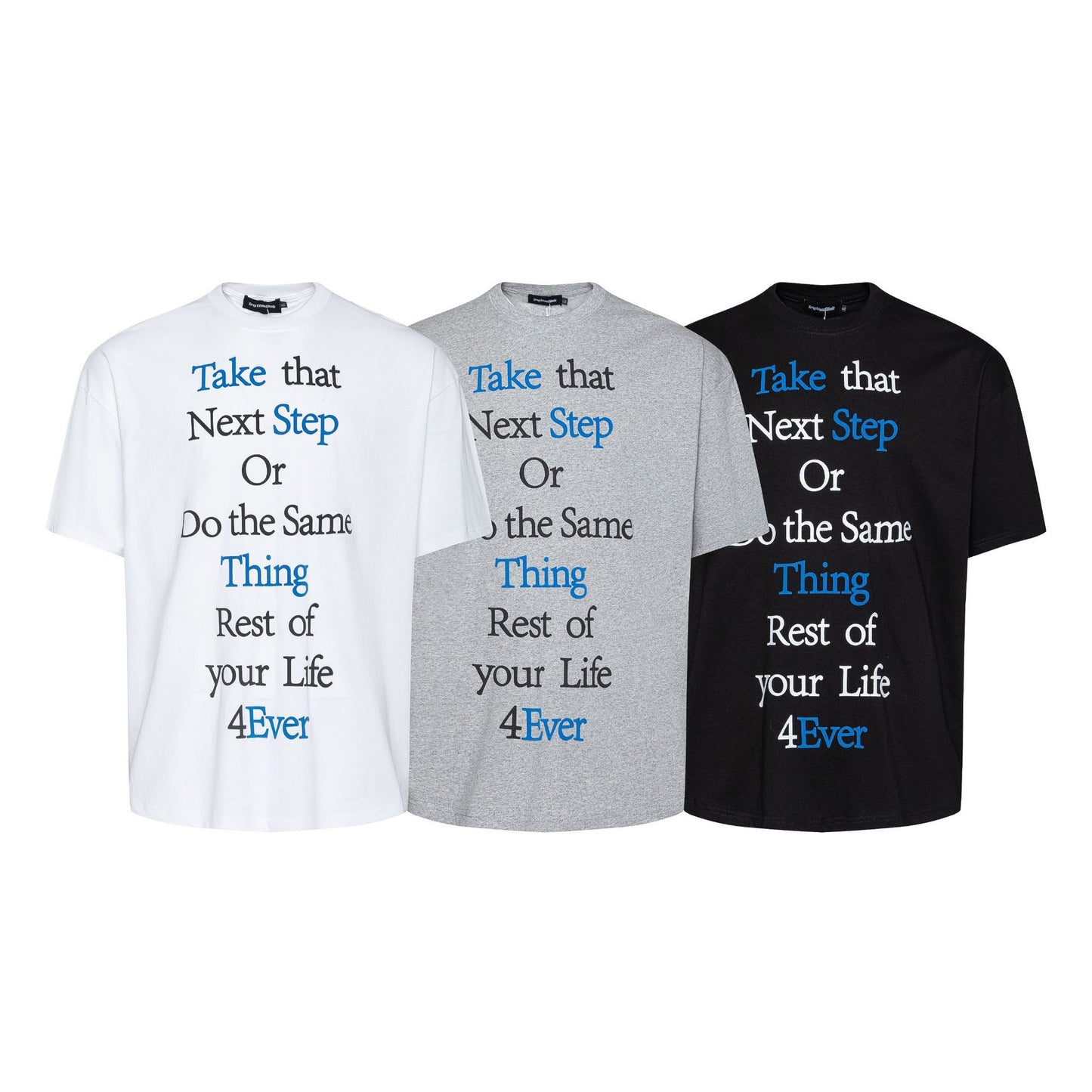 27184 2025n Street 2025 Summer Vintage Letter Map High Sense Small Neck Design Men's Loose Short Sleeve T-Shirt