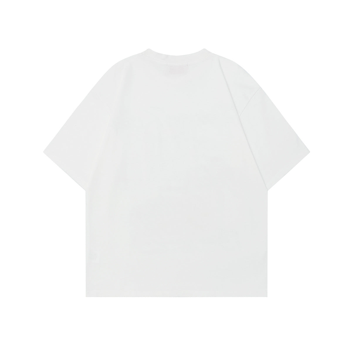 WT526 2025n Street 2025 Retro Girl Pattern Design Men's Loose Premium Sense Neutral Short Sleeve T-Shirt