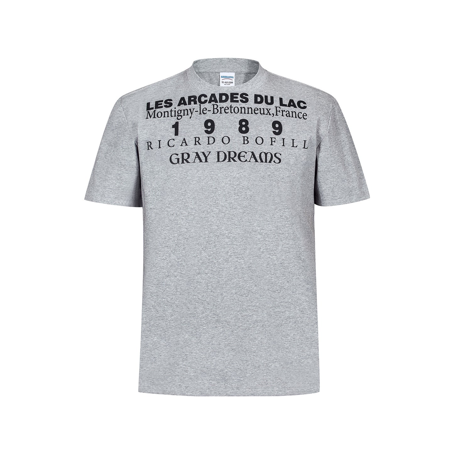 R9206 2025n 2025 summer neutral Solona small board type high-end niche brand design men's short-sleeved T-shirt