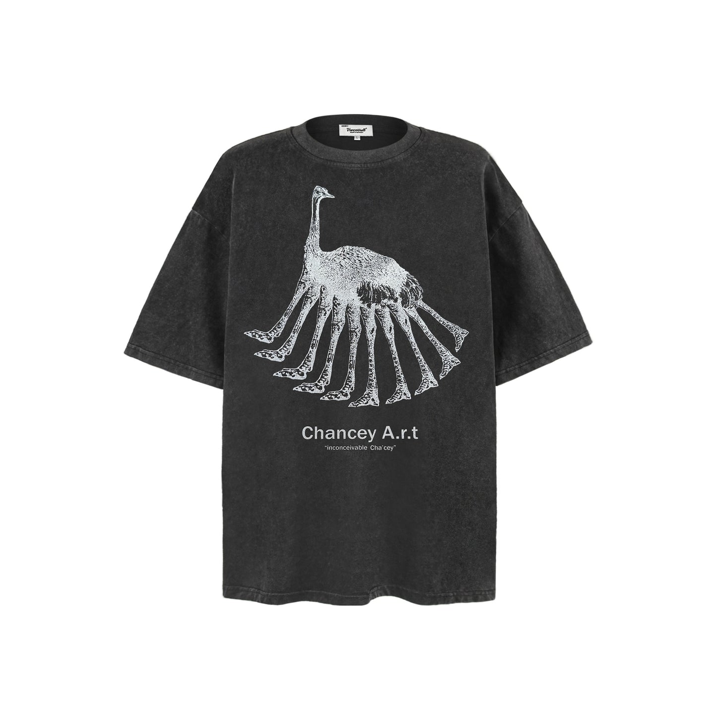 9645 2025n 2025 Summer Neutral High Sense Creative Art Retro Design Men's High Sense Short Sleeve T-Shirt