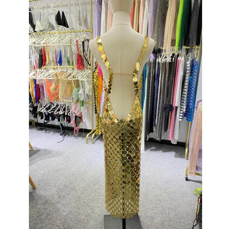 MQTIME - Maternity Sequin see through for photoshoot ~ Pregnancy dress ~Maternity accessories for photoshoot ~ Pregnancy props ~ maternit