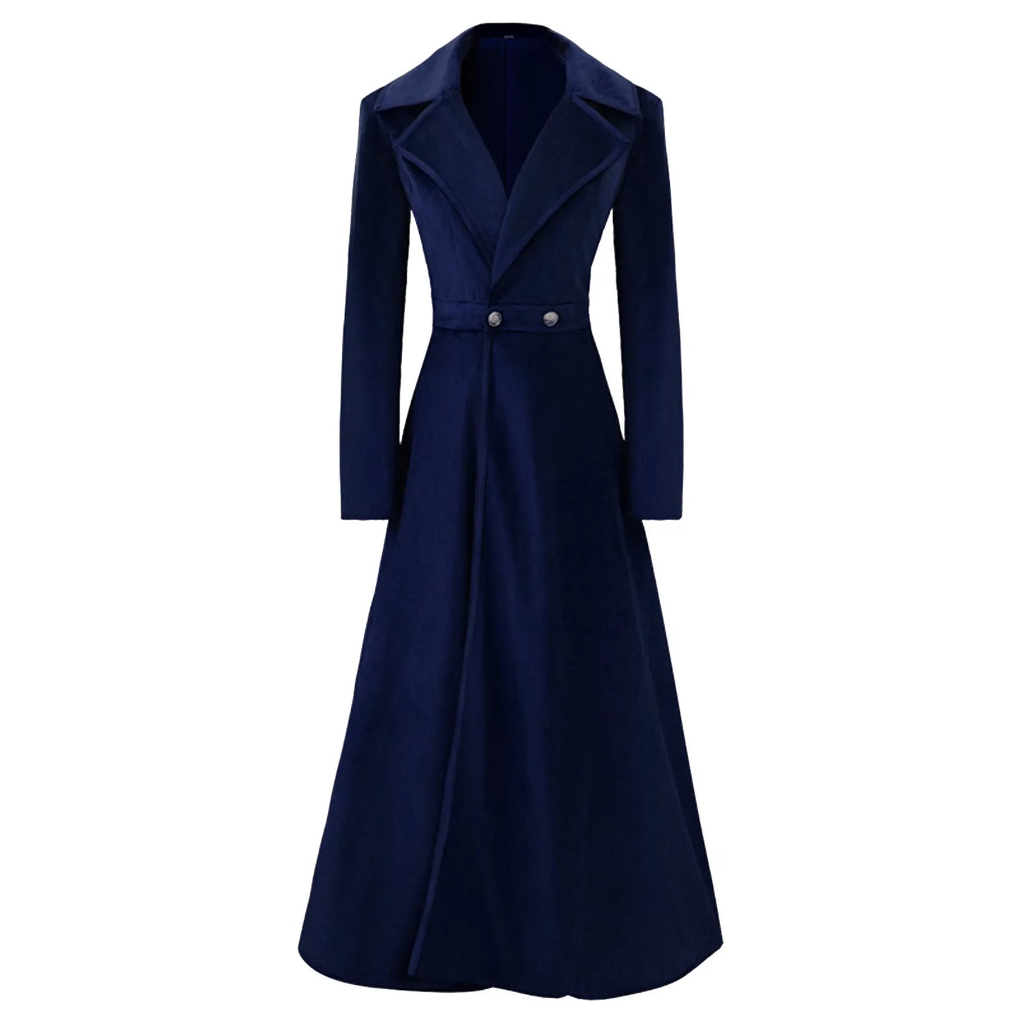 MQTIME - Women's Elegant Slim Fit Velvet Trench Long Coat Retro Temperament Red Evening Party Outfits Spring Beautiful Charming Jackets