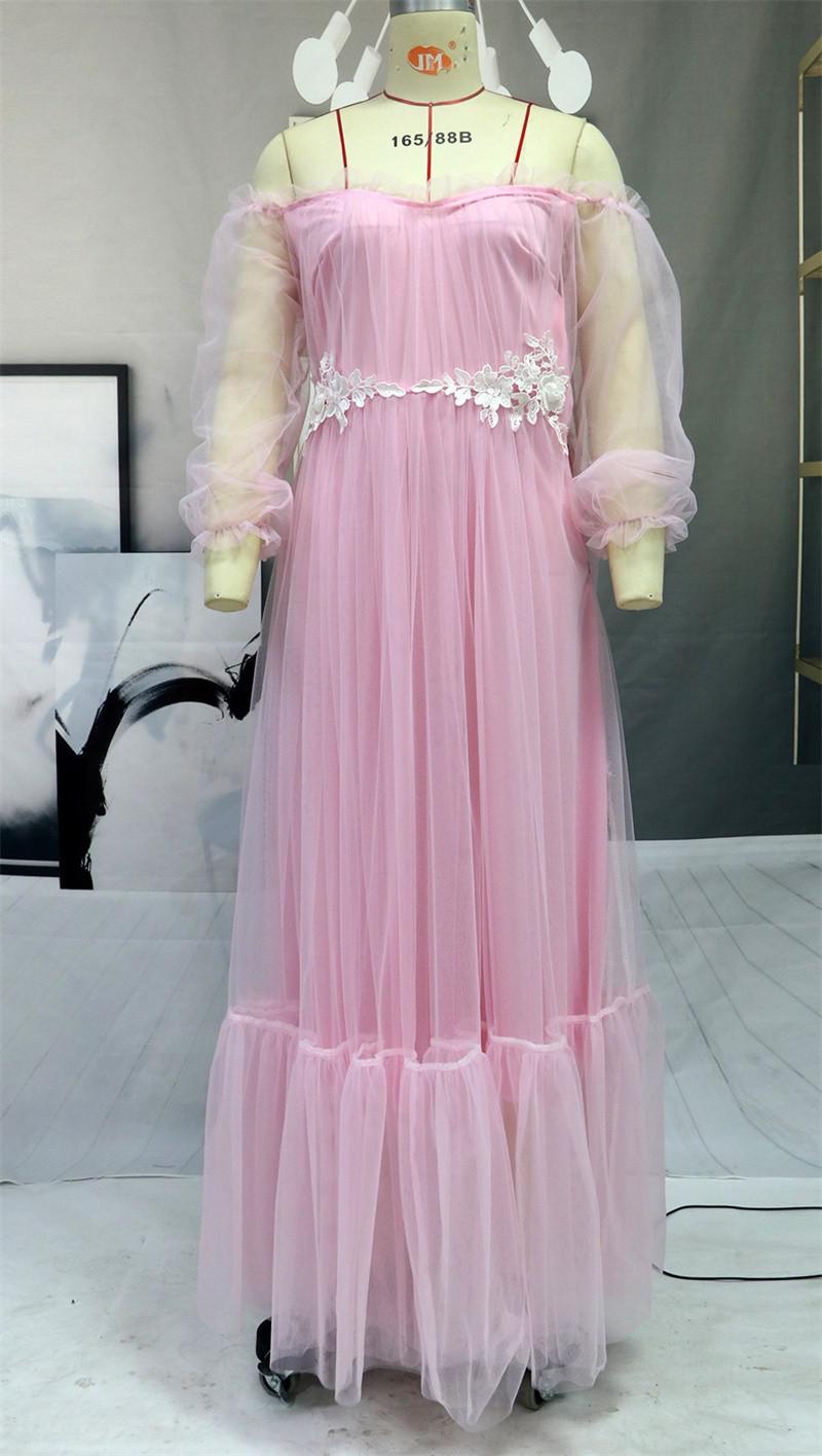 nvxiot Maternity Dresses For Baby Showers Sexy Long Tulle Pregnant Women Photography Shoot Party Wedding Pregnancy Maxi Gown Photo Prop