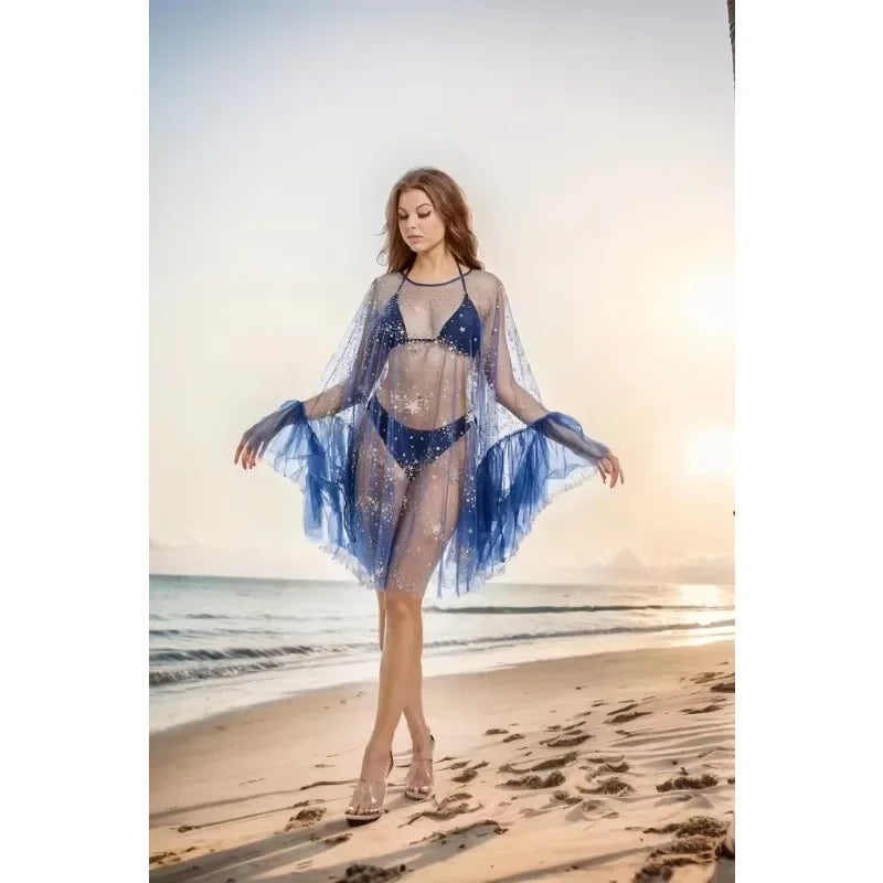 nvxiot - 2024 NEW Gravida Skirt Maternity Tulle Cape for Photography Women's Wrap Lace Topper