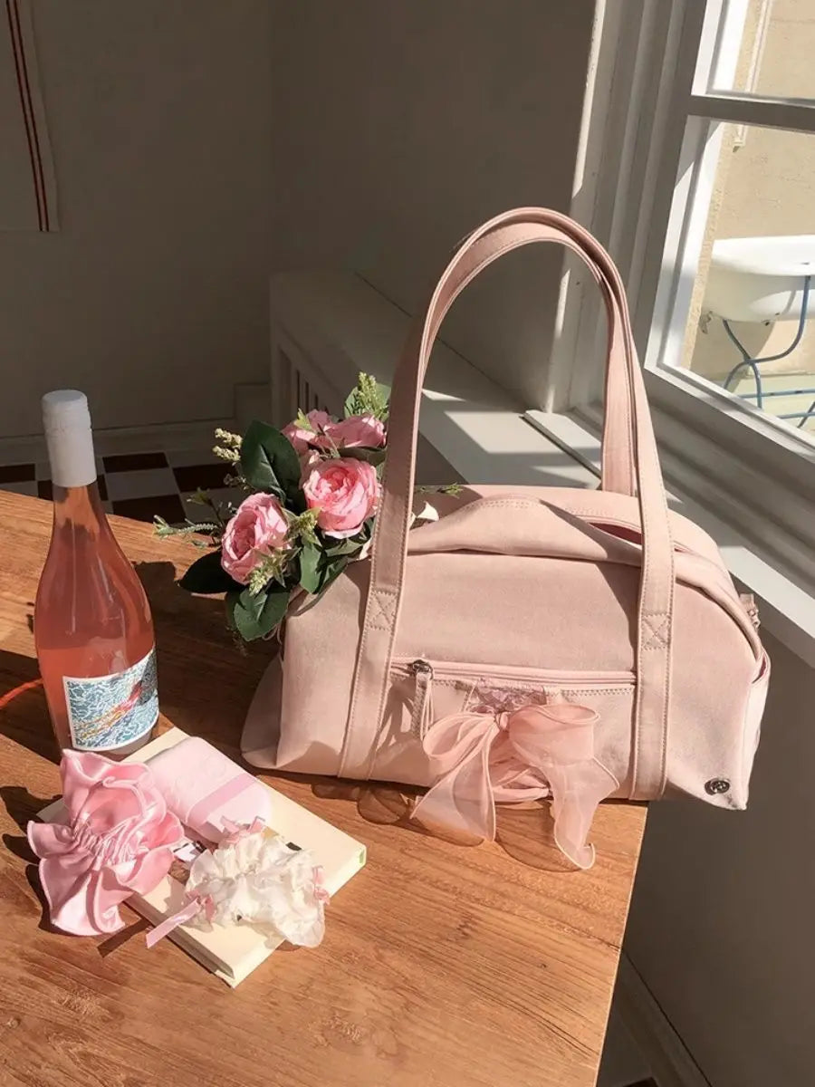 MQTIME - Sweet Cool Pink Shoulder Bags Purse Women Hot Girls Bow Chic Y2k Handbag Female Large Capacity Messenger Bag Aesthetic