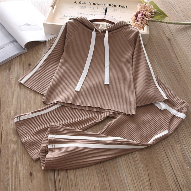 nvxiot Girls Long Sleeve Hoodie Casual Pants Set Toddler Girl Pajamas Toddler Girl Clothes Kids Clothes Girls Toddler Girl Clothes