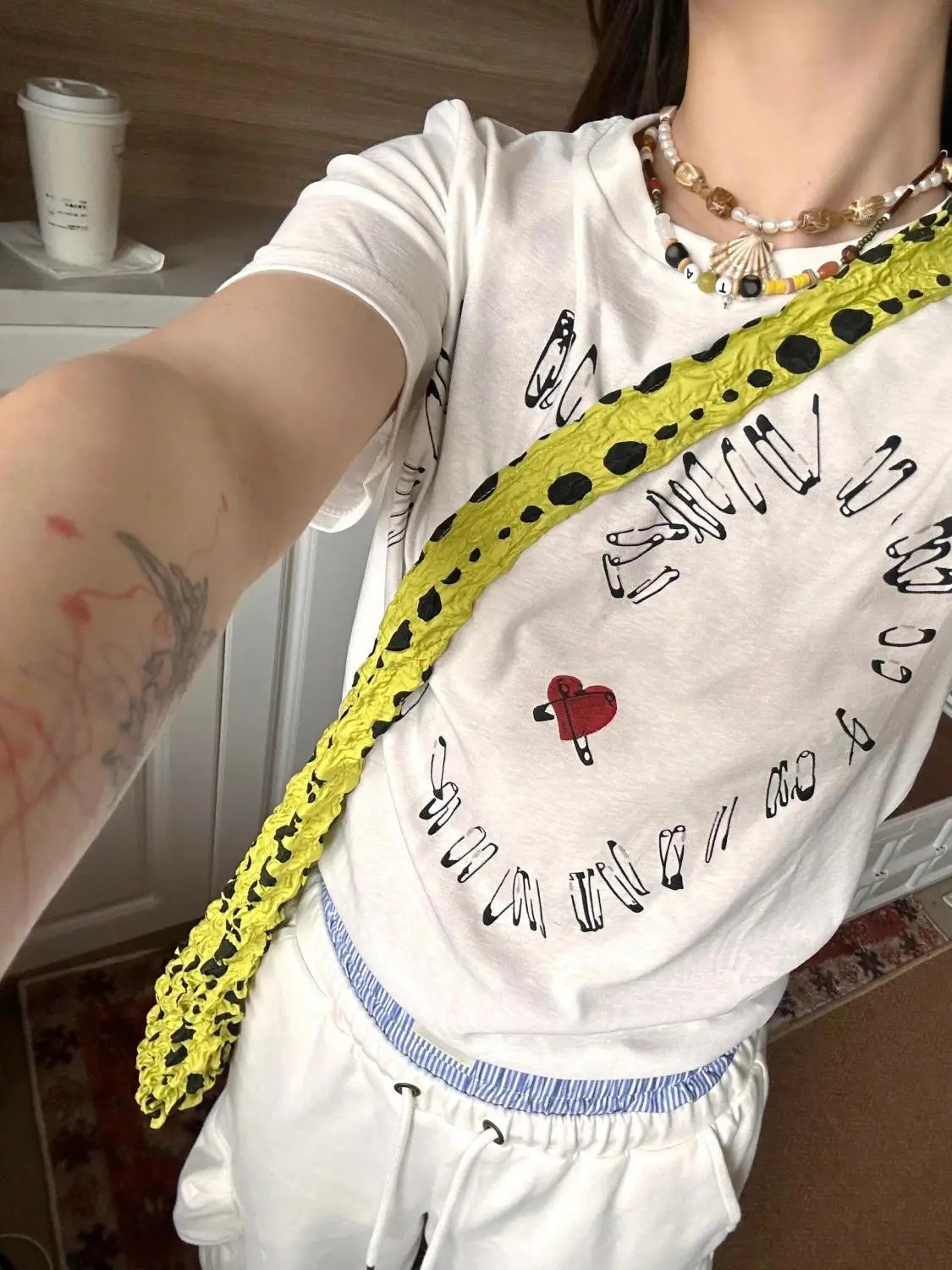 MQTIME - Loose Top Short Sleeve T-Shirt Cartoon Graphic Print TShirt harajuku fairycore 2000s y2k grunge korean clothing white cotton tee