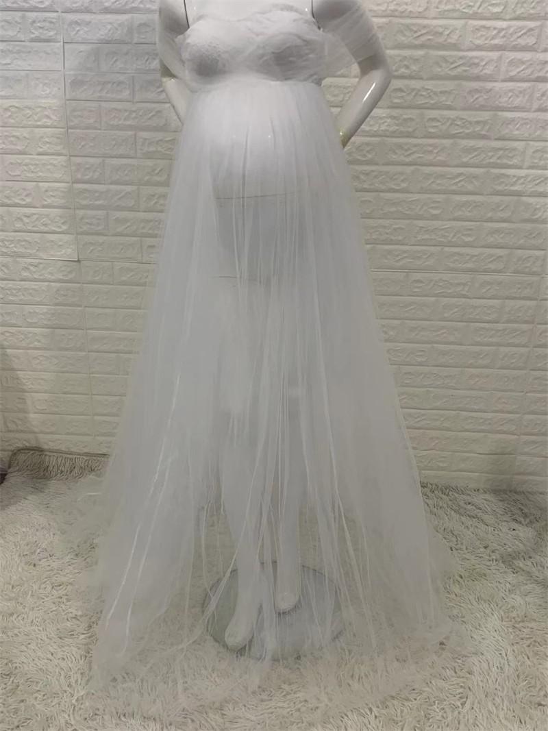 nvxiot Off Shoulder Maternity Dress for Photoshoot Lace Pregnant Dress Long Maxi Dress Maternity Gown Photography Props Photo Shoot New