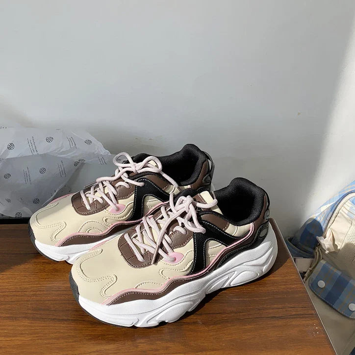 nvxiot Women Shoes Luxury Brand Summer Women Lightweight Fashion Running Shoes Female Comfortable Tenis Dad Shoes Walking Sneakers