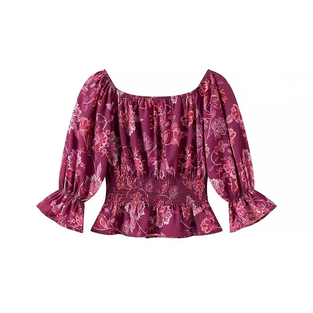 MQTIME - 2024 Summer New Product Women's Sexy One Piece Collar Top High Waist Straight Tube Split Skirt Casual Set