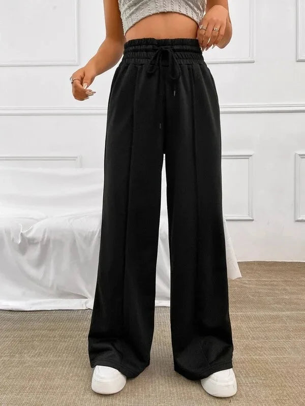 nvxiot Sports pants women autumn new straight leg loose trousers wide leg pants women's outdoor dance elasticity casual pants