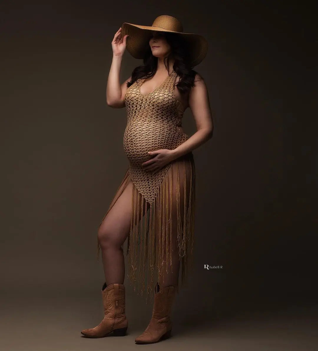 nvxiot - Sexy Elegant Transparent Maternity Photography Dresses Bodysuit Pregnancy Dress Pregnant Photographer Shoot Prop Accessories