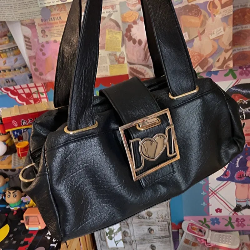nvxiot - Y2k Vintage Women Shoulder Bag Original Designer Fashion Luxury Handbag Large Capacity Harajuku Casual Female Crossbody Bag