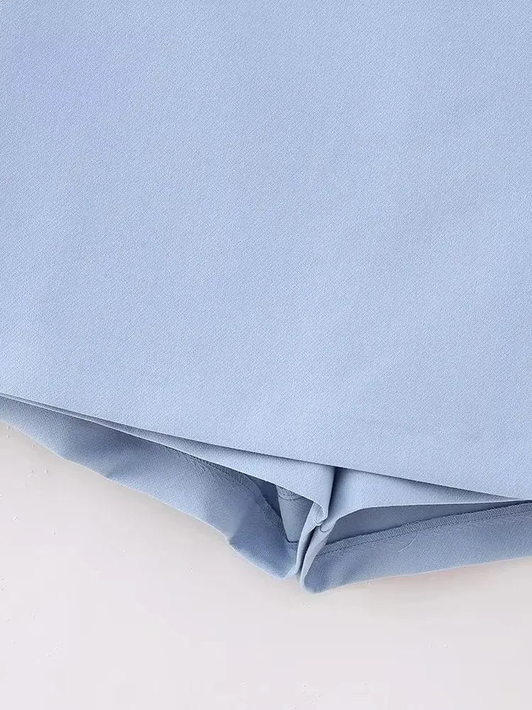 MQTIME - NEW Summer Women Solid Color Button Zipper Pockets Decoration Vintage Streewear Sweet Skirts