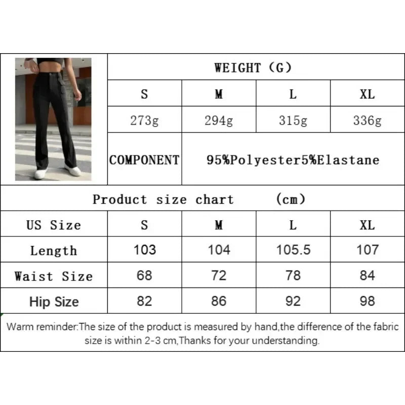 nvxiot - 2024 New Women's Gothic Wear Instagram Street Pocket Slim Fit Solid Color Elastic Micro Flap Pants Casual Y2k Women Pants YSQ23
