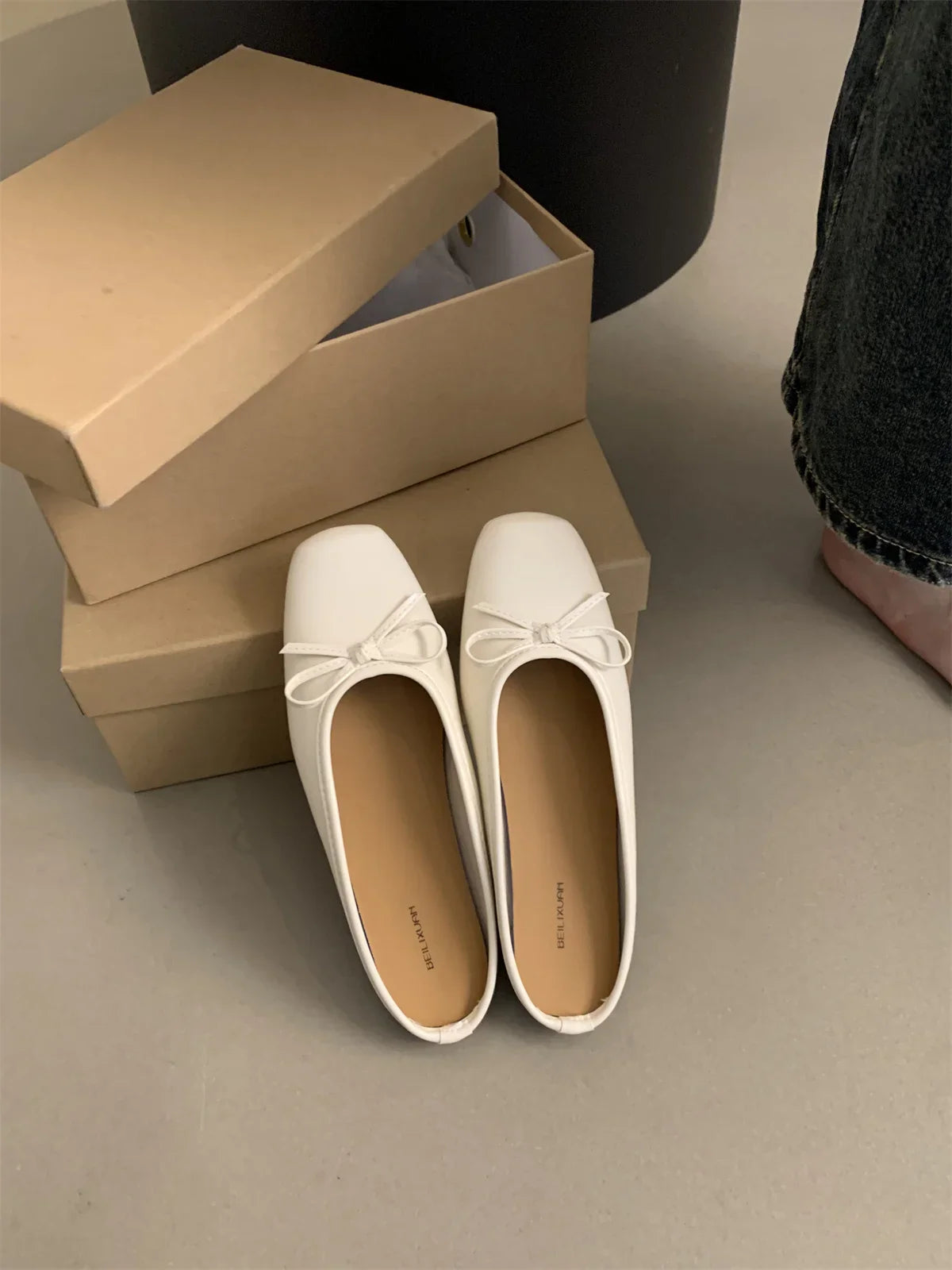 MQTIME - Wearing Slippers Outside 2024 Summer New Fashion Baotou Muller Shoes Casual Single Shoes Flat Heel Half Slippers Women's Shoes