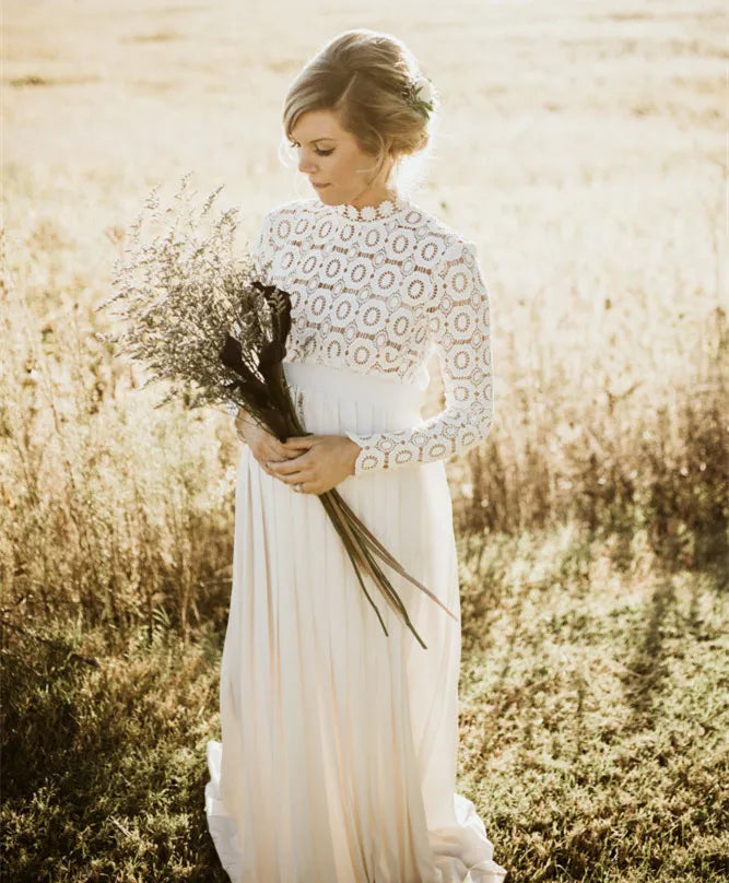 MQTIME - Lace Long Maternity Shoot Dress Pleated Pregnancy Photography Dresses Split Side Maxi Maternity Gown Photo Prop Pregnant Women