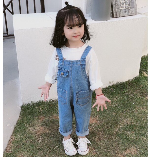 nvxiot Baby Girl Jeans For Kids Spring Autumn Denim Pants Toddler Girl Skinny Jeans Children Clothing Trousers
