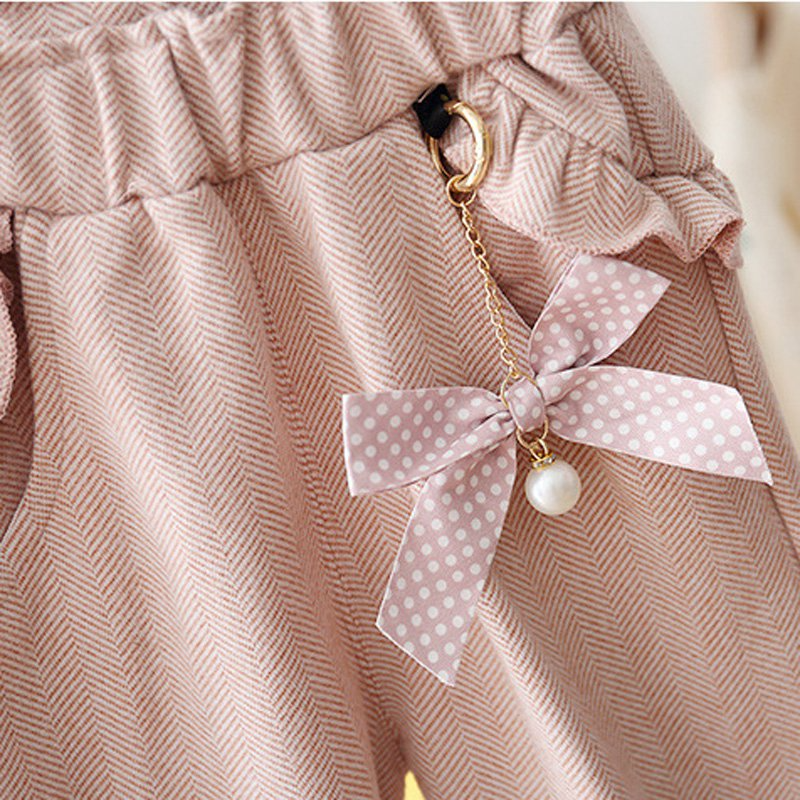 nvxiot spring fall baby girls clothes kids pants infant casual trousers children wear princess pants 1 2 3 4 T baby cloth