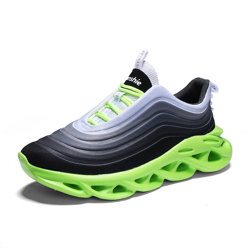 New Breathable Men Running Shoes Cushioning Sneakers for Men Outdoor Lightweight Jogging Sport Shoes Traveling Walking Shoes