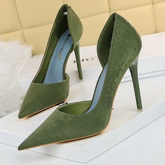 BIGTREE Shoes Fashion Woman Pumps 2022 New Women Heels Stiletto Sexy Office Shoes Large Size Ladies Shoes Pumps Female Heels