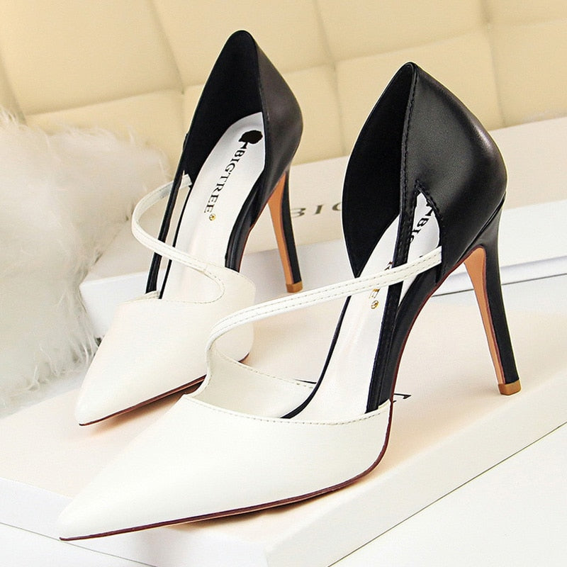 BIGTREE Shoes High Heels Woman Pumps Stiletto Women Shoes Women Basic Pump Fashion Women Sandals Female Shoes Free Shipping