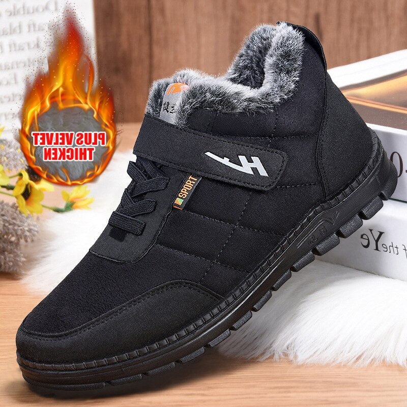 2020 New Men Boots Fashion Winter Snow Boots Fur Warm Winter Ankle Shoes Men Footwear Male Sneakers For Men Tennis Masculino