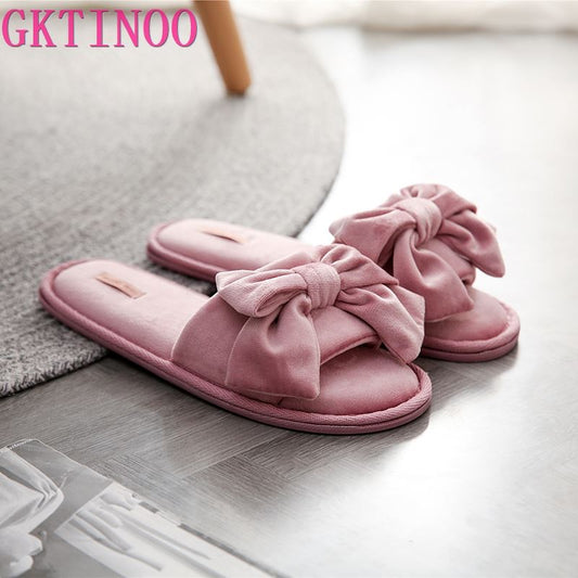 GKTINOO Cute Women Slippers Home Indoor Women House Shoes Summer Ladies Slides