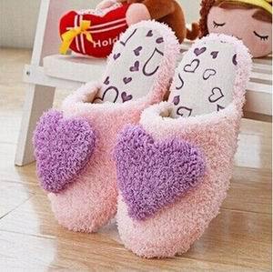 Retail!!! Lovely Ladies Home Floor Soft Women indoor Slippers Outsole Cotton-Padded Shoes Female Cashmere Warm Casual Shoes