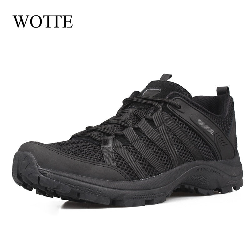 New Sneakers Men Casual Shoes Fashion Outdoor Lace-up Shoes For Men Comfortable Mesh Men's Shoes Large Size 46 Zapatillas Hombre