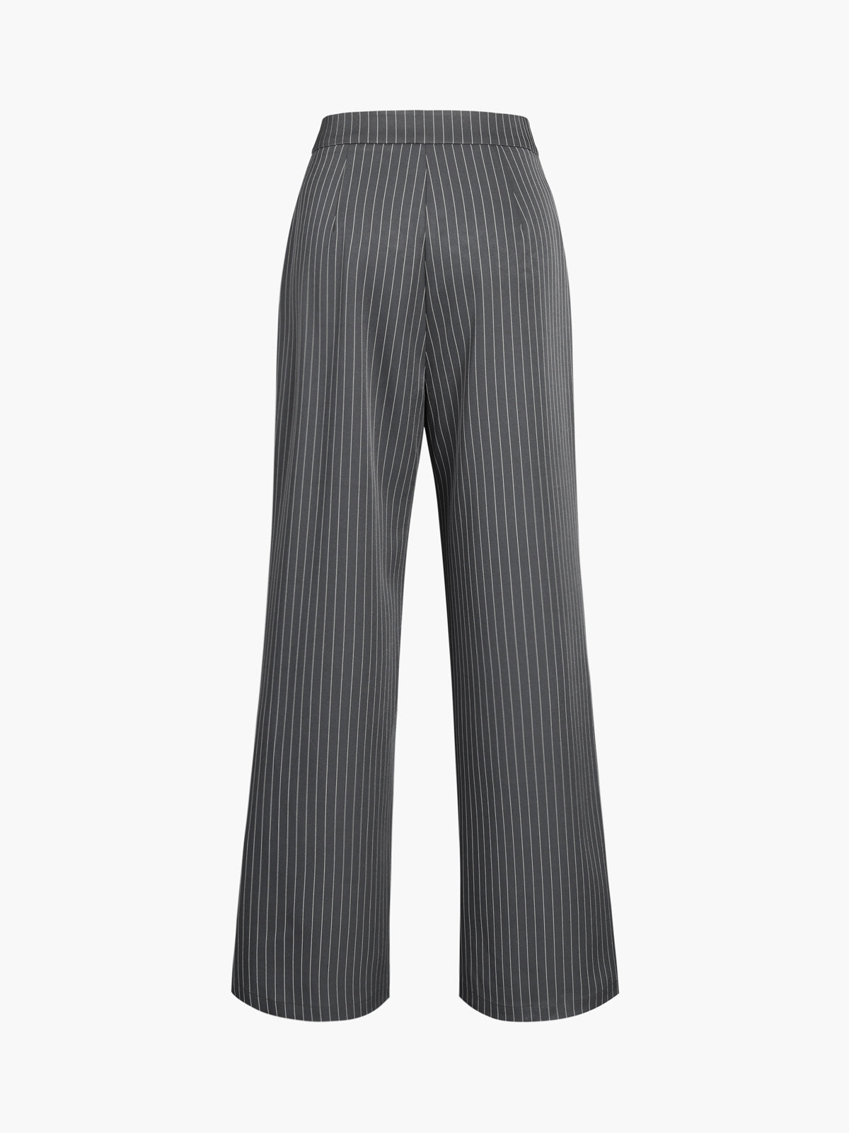 nvxiot Pinstripe Pleated Wide Leg Dress Pants