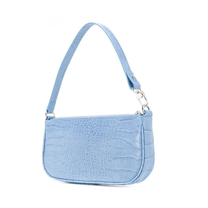 Baby Blue Baguette Bag