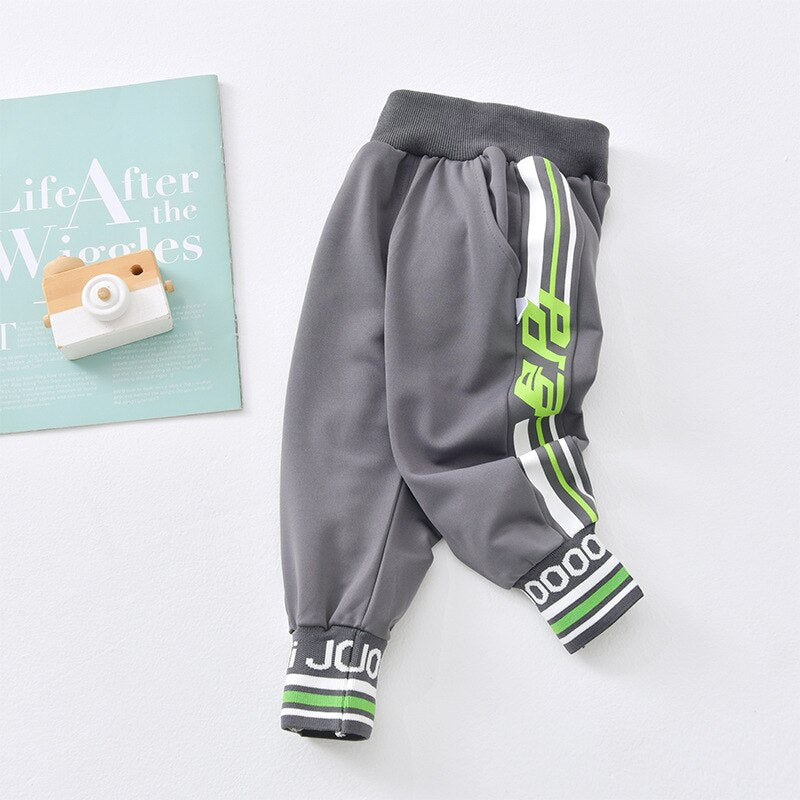 VFOCHI 2021 Boys Pencil Pants Spring Autumn 12M-8T Kids Trousers Teenage Children Clothing Elastic Waist Casual Boy Sport Pants